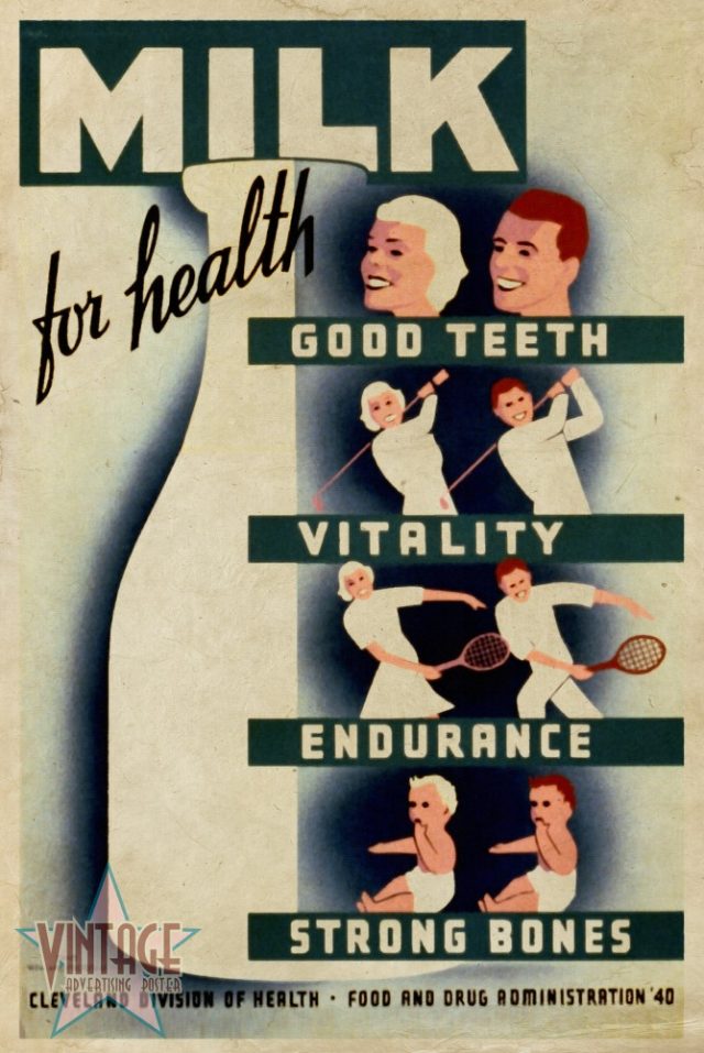 Milk for Health - Vintagelized