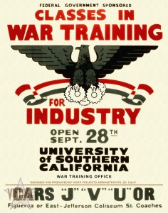 Classes in War Training for Industry - Restored