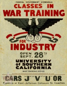 Classes in War Training for Industry - Vintagelized