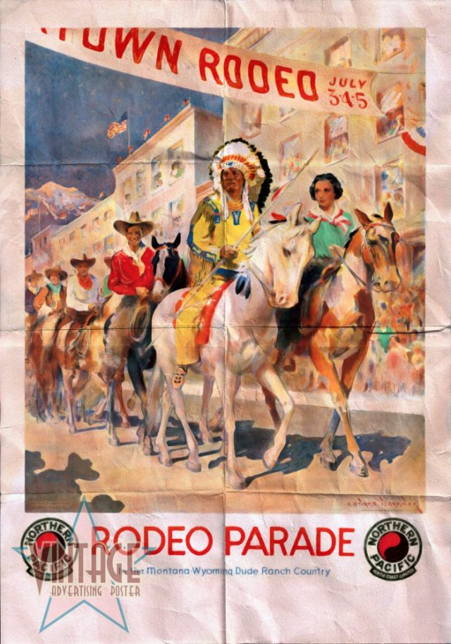 Rodeo Parade - Folded