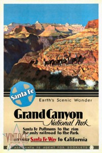 Santa Fe Train to Grand Canyon- Restored
