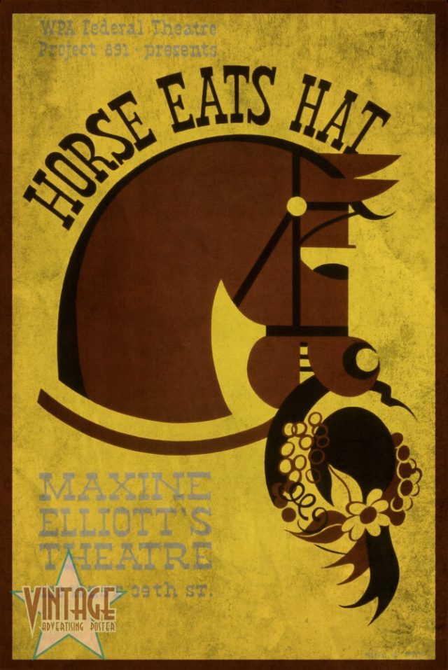 Horse Eats Hat - Maxine Elliot's Theatre - Vintagelized