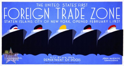 The United States' First Foreign Trade Zone - Restored